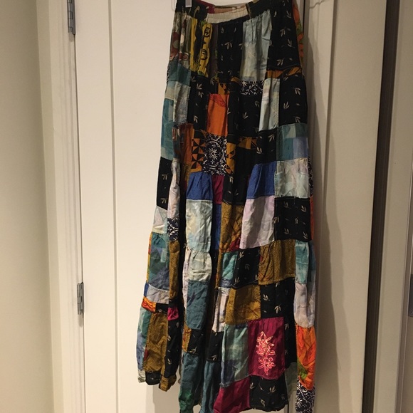 Tibi Dresses & Skirts - ⛺️ Tibi: Love Tent - patchwork maxi skirt